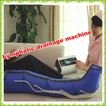 Machine de drainage lymphatique de thérapie de pression physique de soins de santé de compression d&#39;air